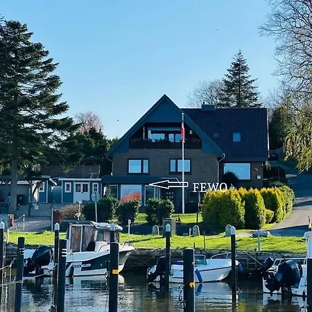 Ferienwohnung Mit Meerblick In Strandnahe شقة Langballig